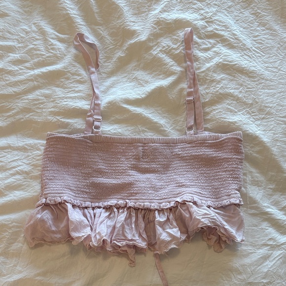Wilfred Pink Ruffled Top - Picture 2 of 3